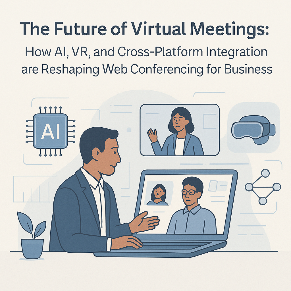 The Future of Virtual Meetings: How AI, VR, and Cross-Platform Integration are Reshaping Web Conferencing for Business