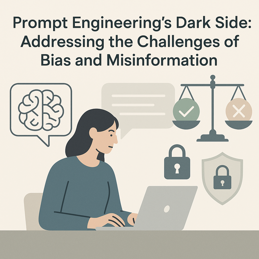 Prompt Engineering's Dark Side: Addressing the Challenges of Bias and Misinformation